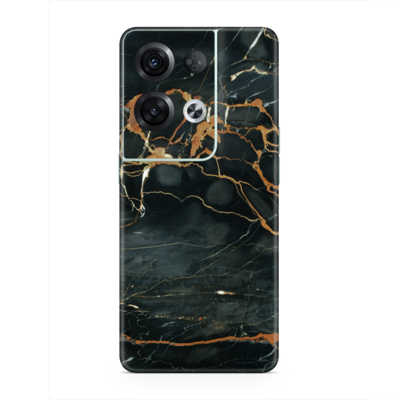 Oppo - Marble Black &amp; Gold Skin