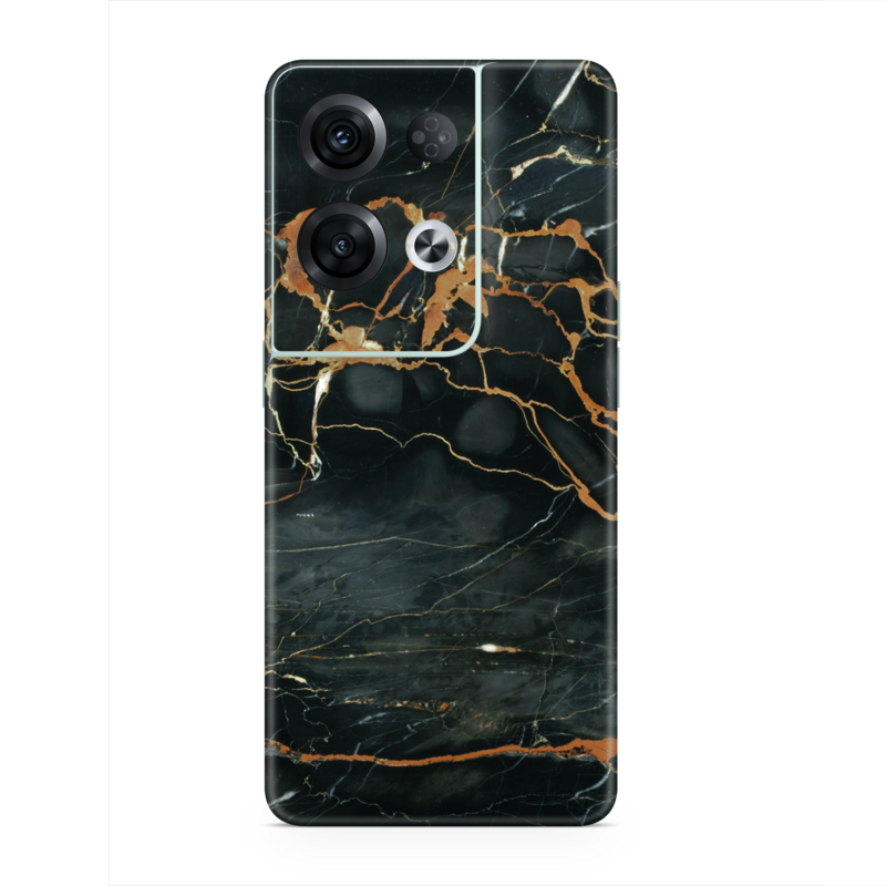 Oppo - Marble Black &amp; Gold Skin