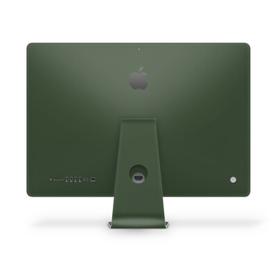 iMac 21.5- Matte Military Green Skin