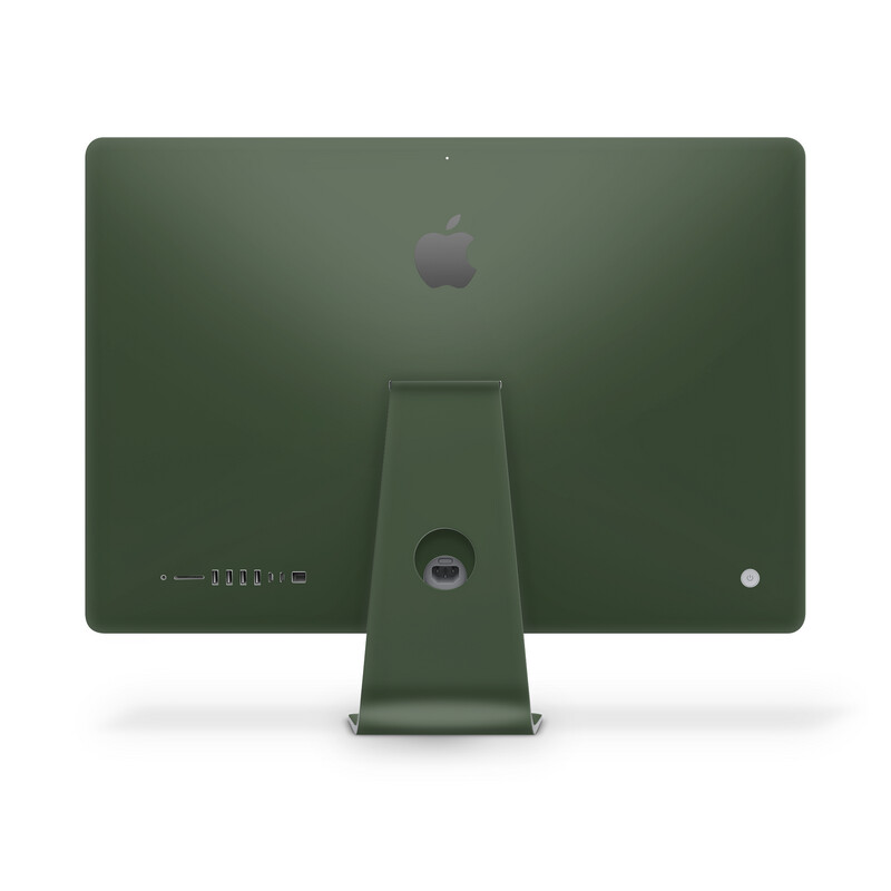iMac 21.5- Matte Military Green Skin