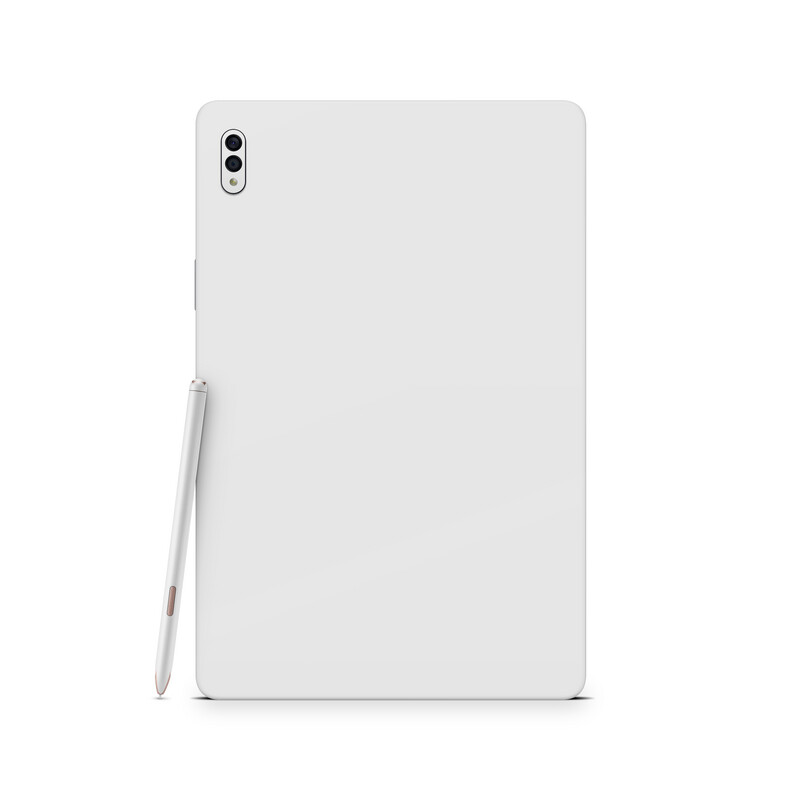 Galaxy Tab - Matte White Skin