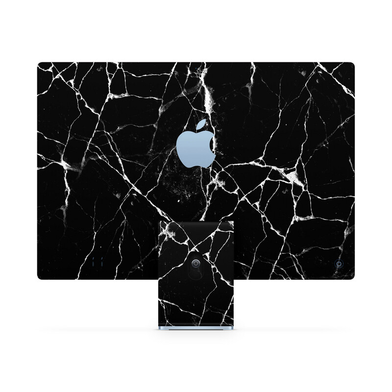 iMac 24 - Marble Black Skin