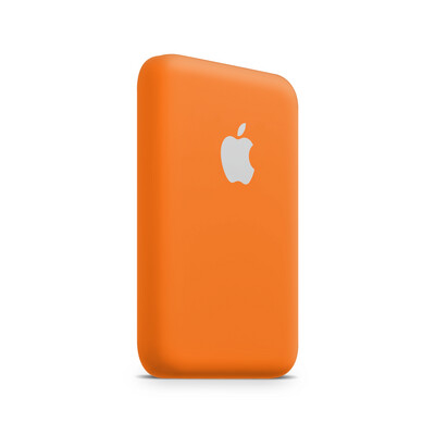 MagSafe Battery Pack - Matte Orange Skin