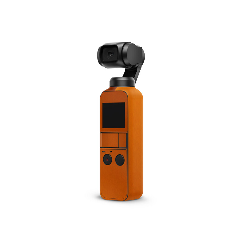 DJI Pocket - Matte Orange Skin