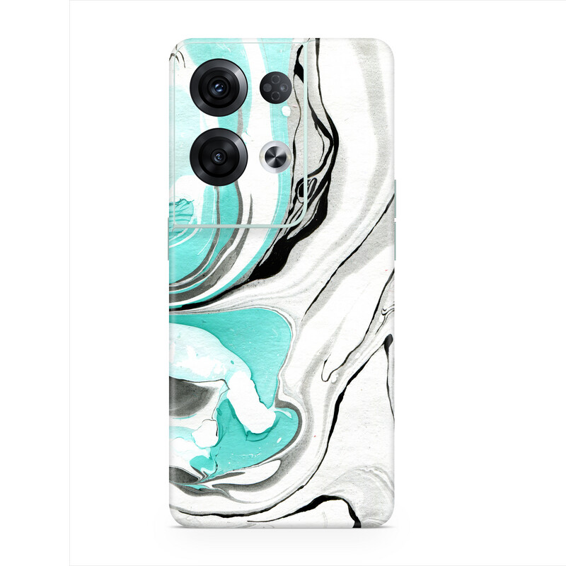 Oppo - Swirl Turquoise Skin