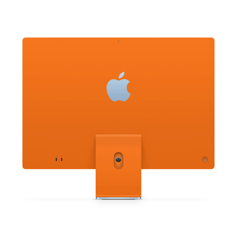 iMac 24 - Matte Orange Skin
