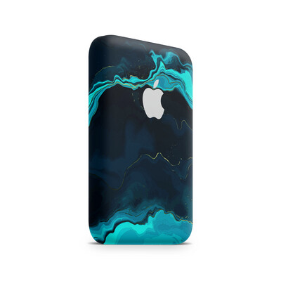 MagSafe Battery Pack - Swirl Indigo Skin