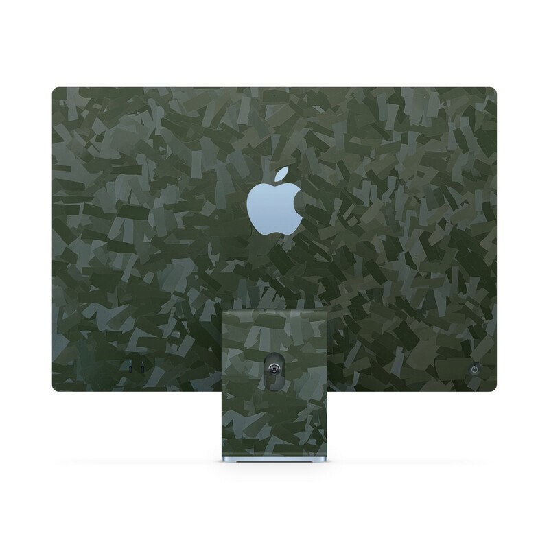iMac 24 - Forged Geometric Green 