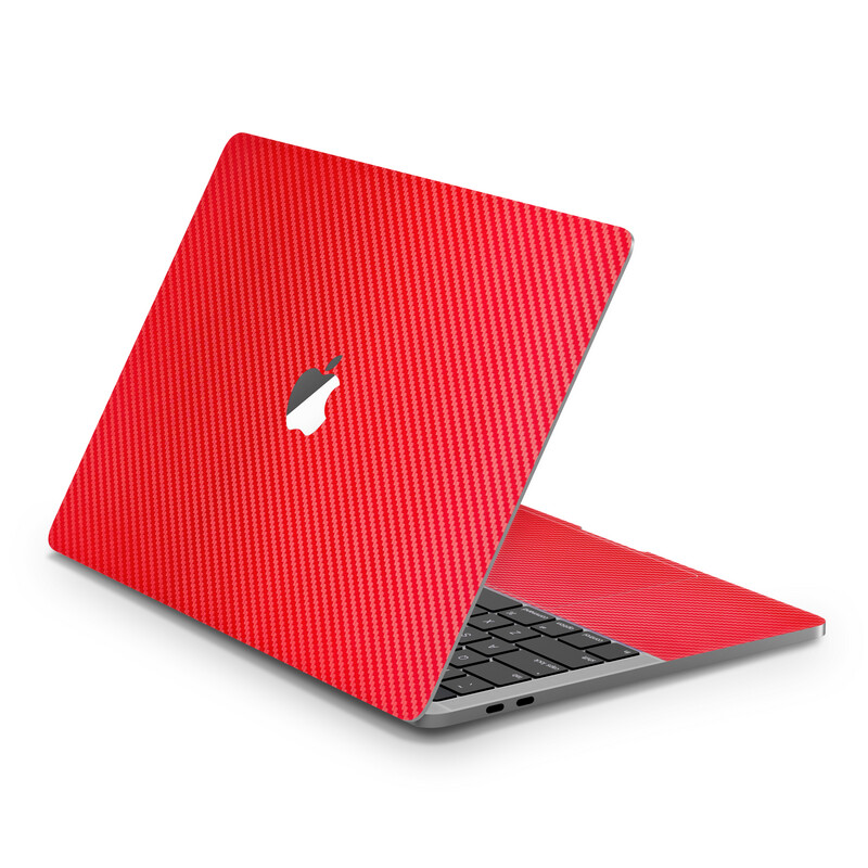 MacBook - Carbon Red Skin