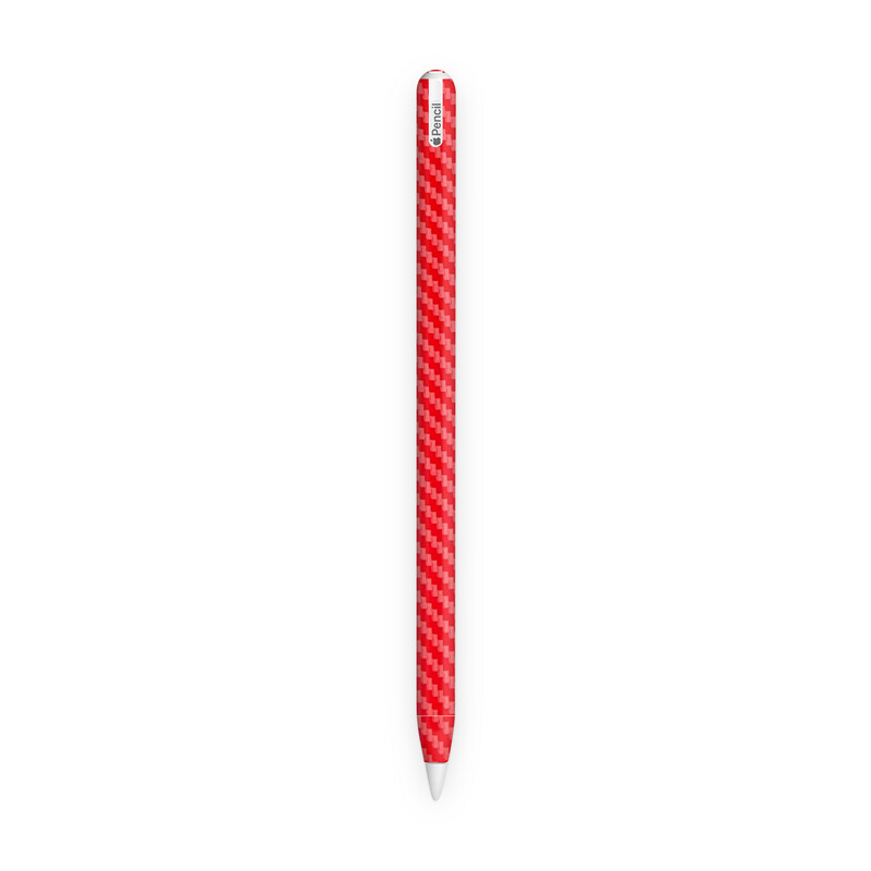 Apple Pencil - Carbon Red Skin