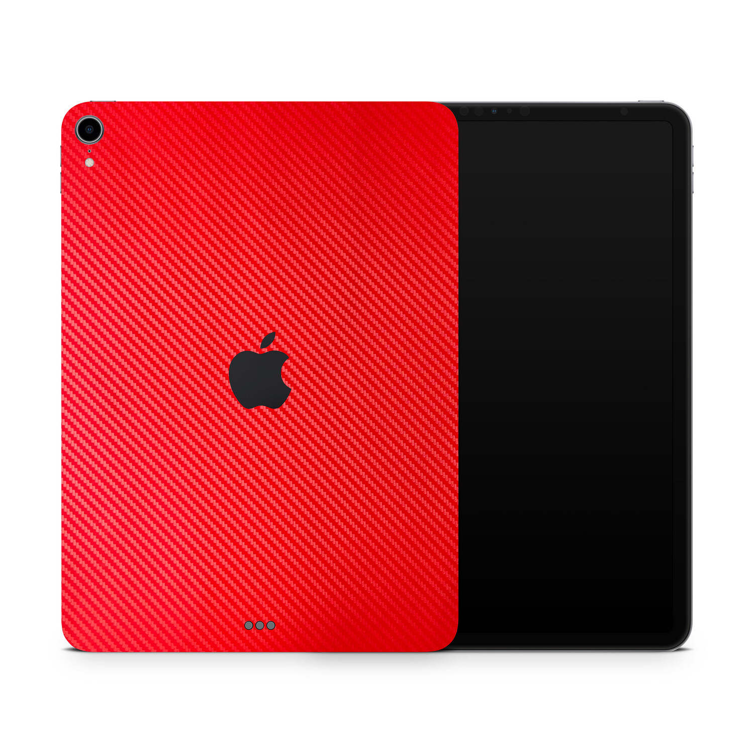 iPad - Carbon Red Skin