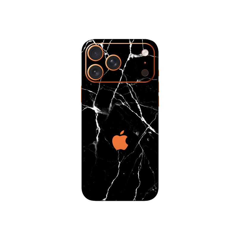 iPhone - Marble Black Skin