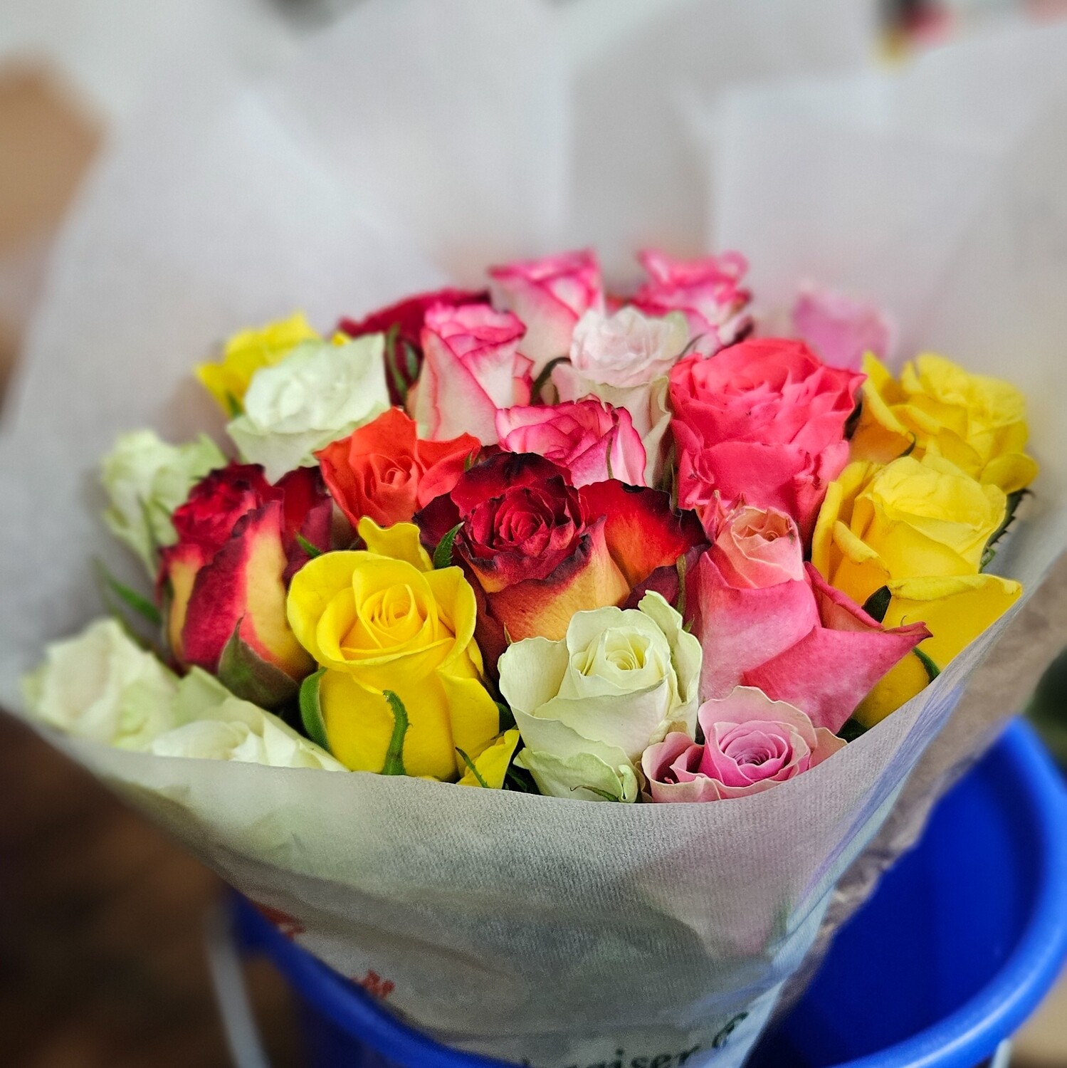 Rosen Bund gemischt 40cm