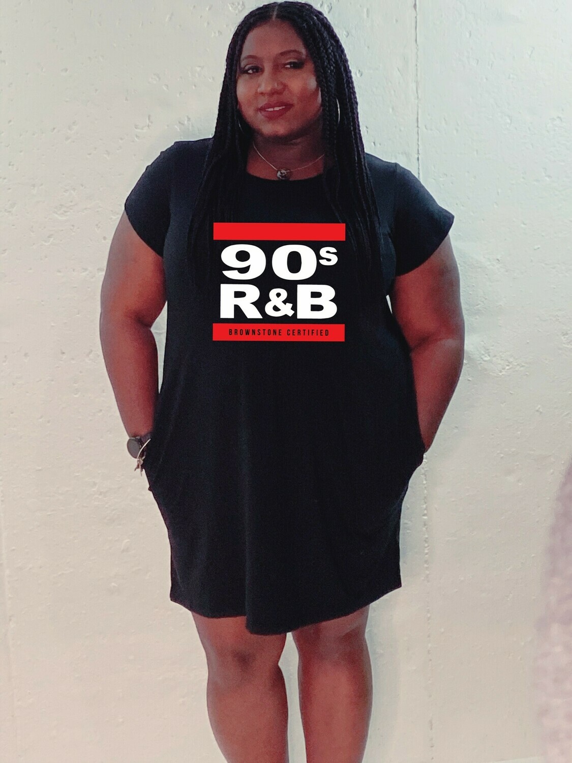 90's R&B T-SHIRT DRESS 90's R&B T-SHIRT DRESS