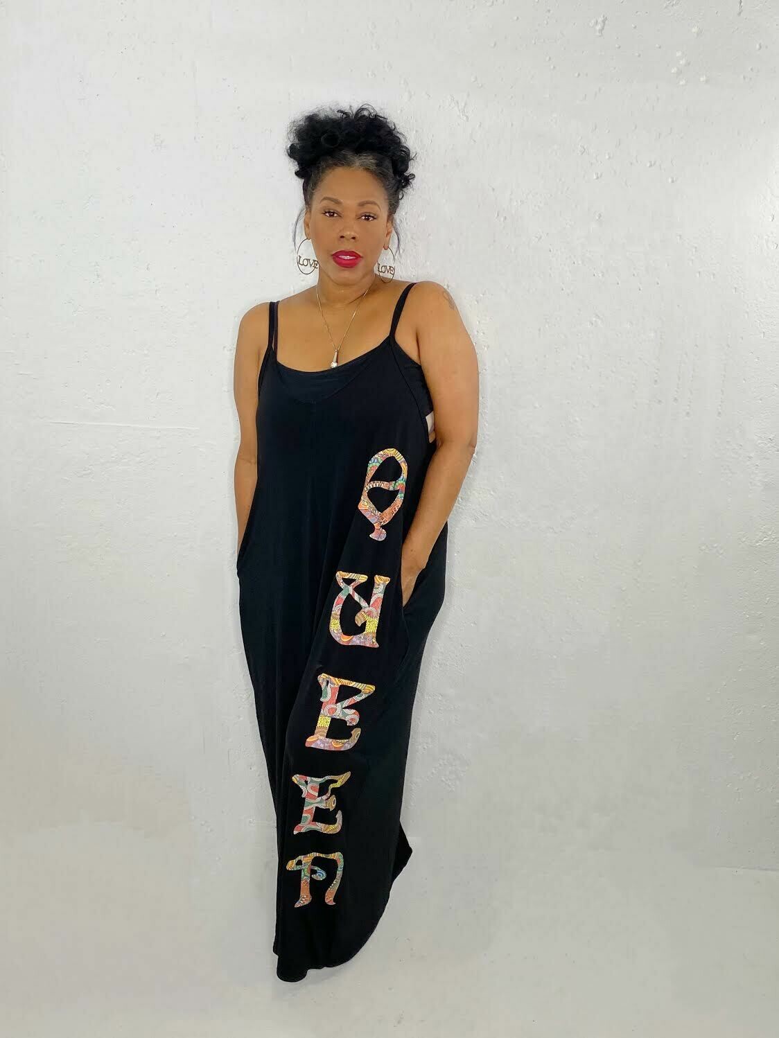 QUEEN MAXEE DRESS (Tribal Print) QUEEN MAXEE DRESS (Tribal Print)