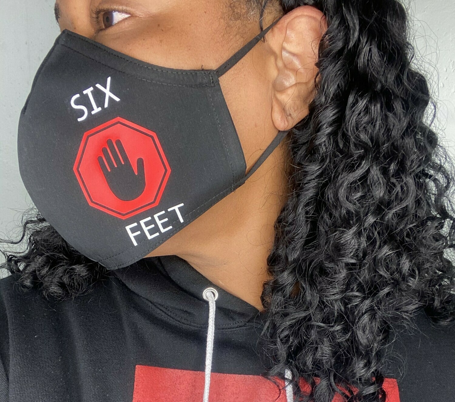 SIX FEET SIDE (Reusable Face Mask) SIX FEET SIDE (Reusable Face Mask)