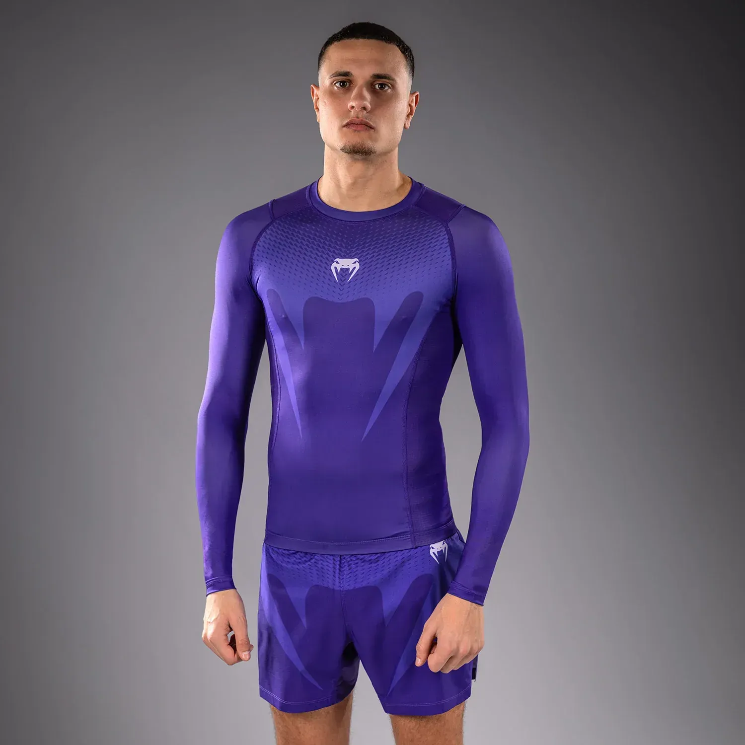 VENUM NO GI RASHGUARD LILA
