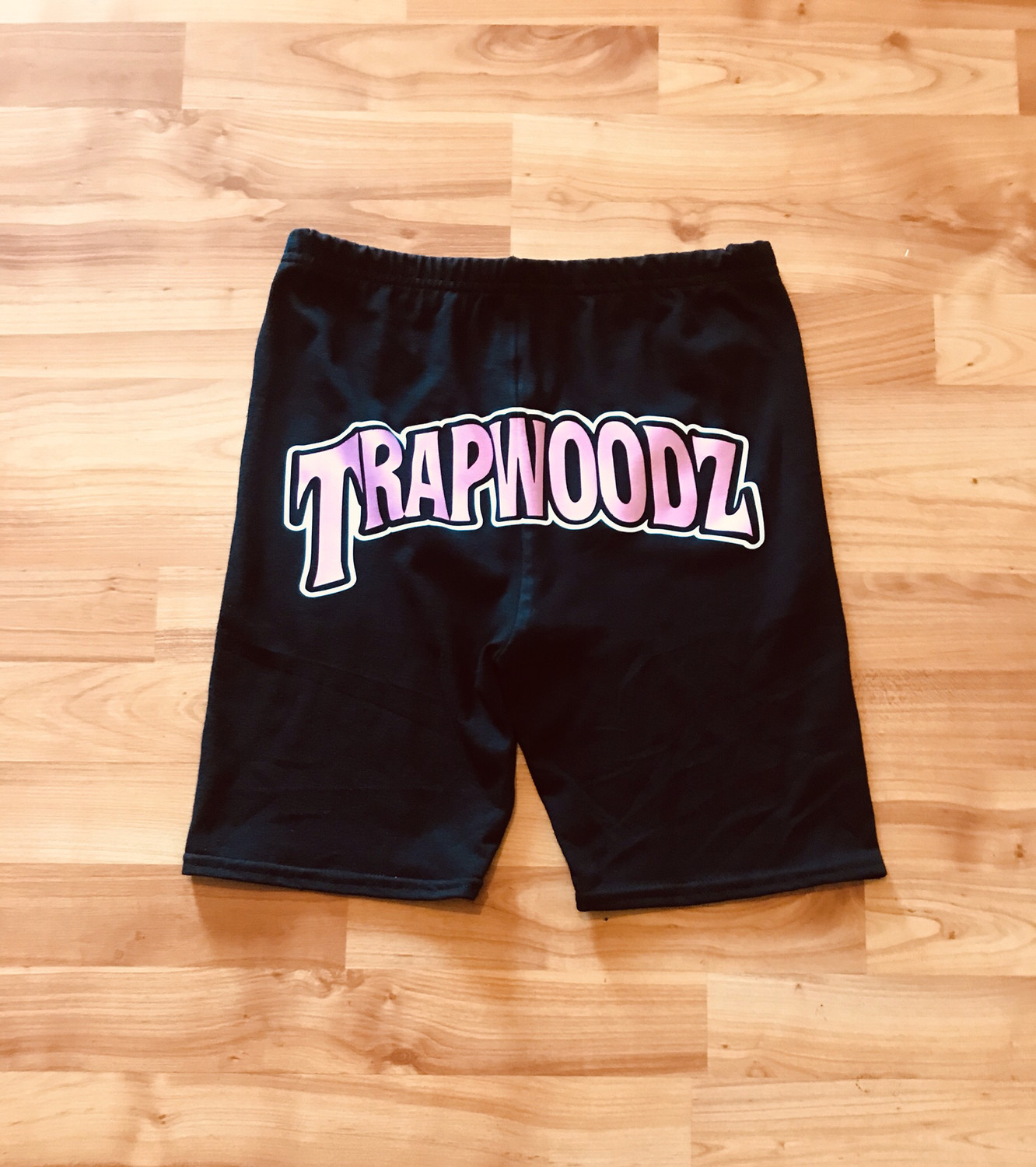 trapwoodz biker shorts