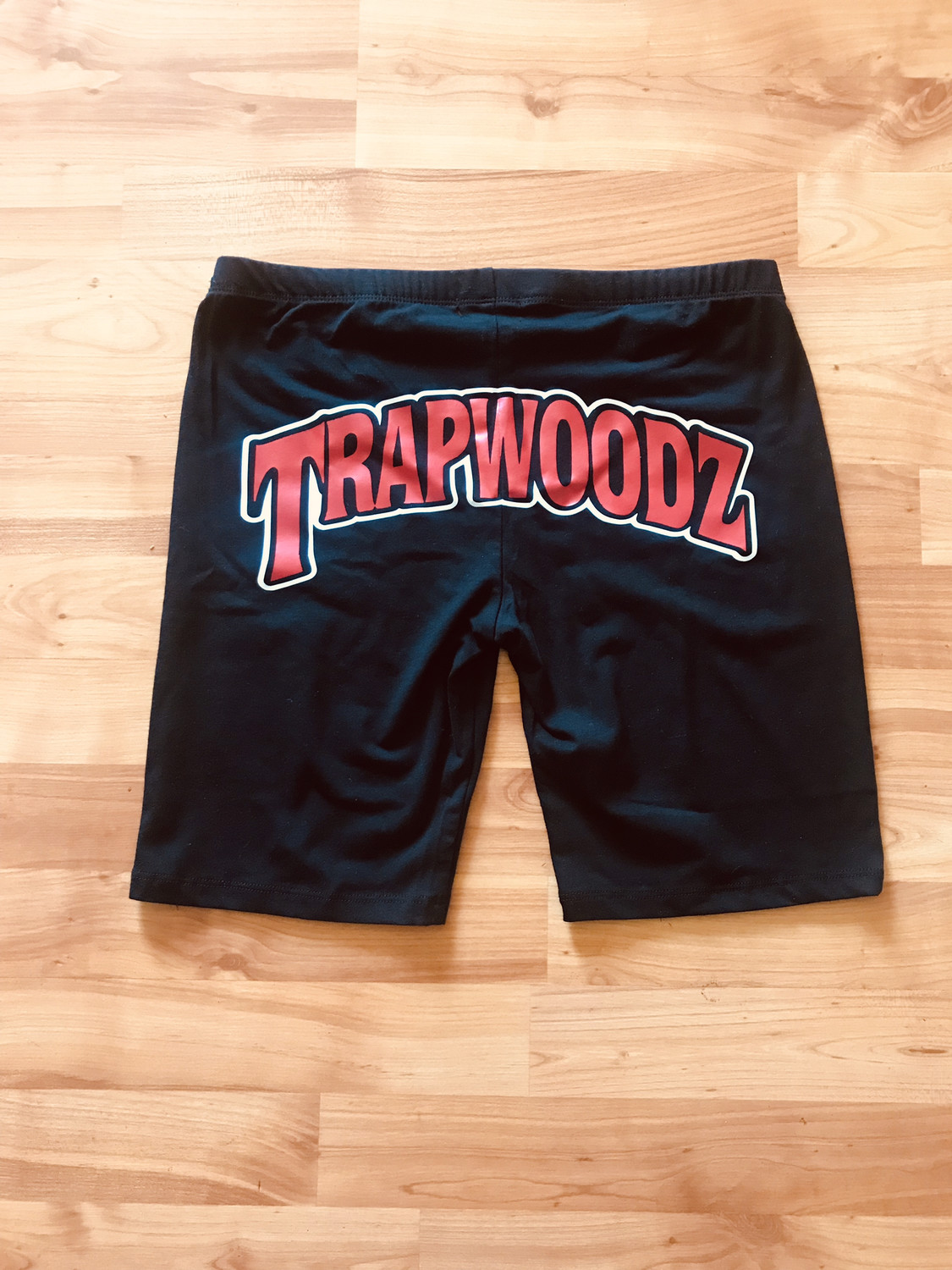 trapwoodz biker shorts