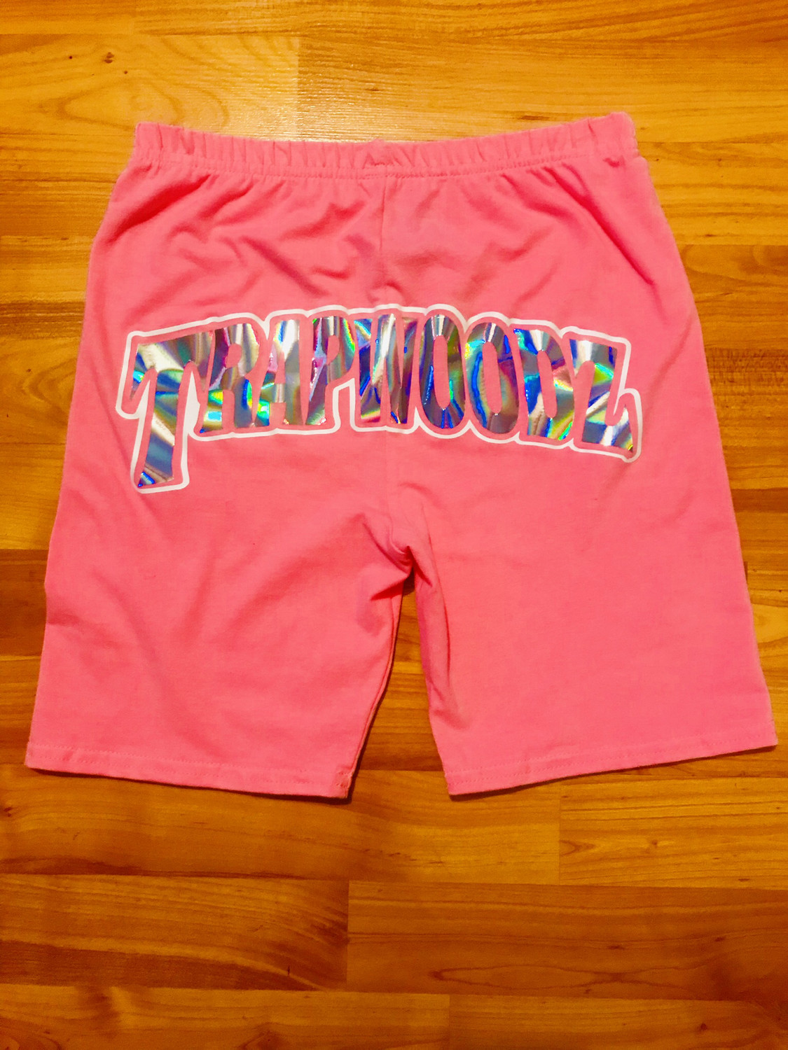trapwoodz biker shorts
