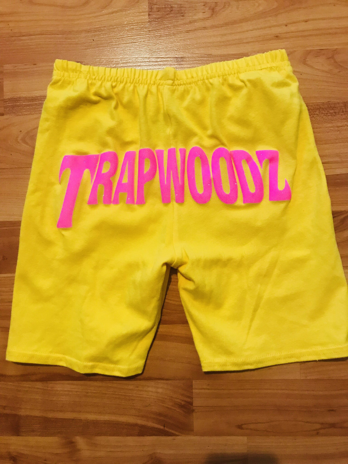 trapwoodz biker shorts