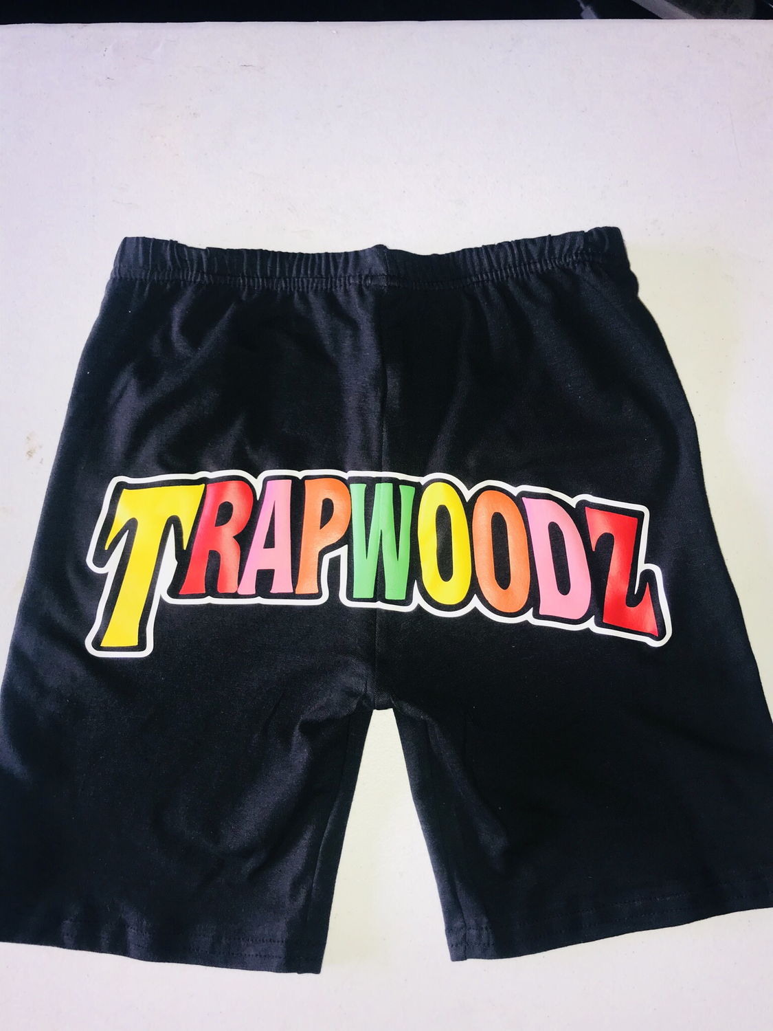 trapwoodz biker shorts