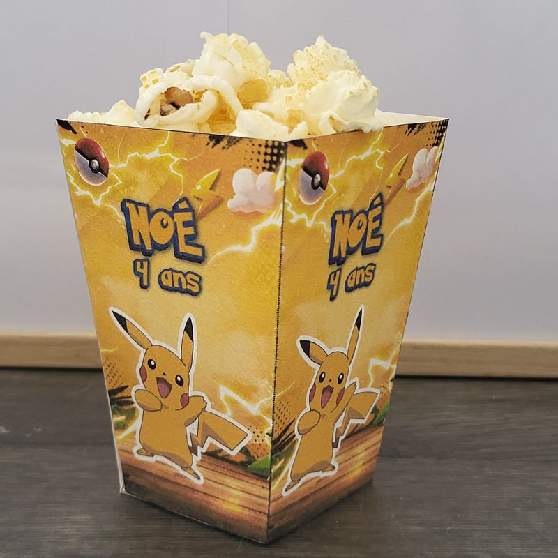 Pikachu Boîte pop-corn