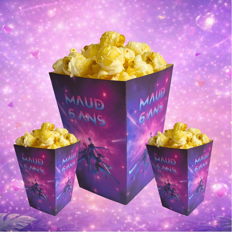 K-pop Boîte pop-corn