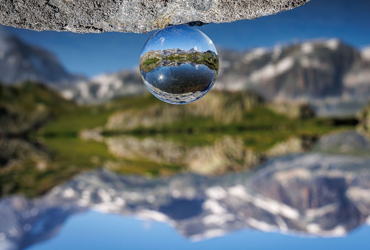 Bulle de lac de montage (Alpes, 2024)