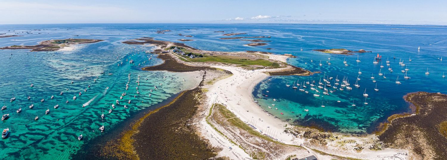 Panorama sur les Glénans  (iles des glénans, 2019)