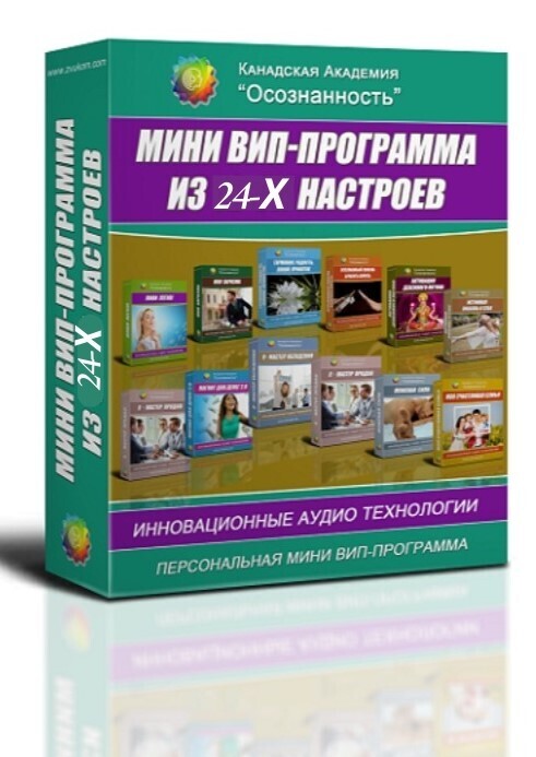 СОЗДАНИЕ ПЕРСОНАЛЬНОГО ВИП НАСТРОЯ ИЗ 24-х НАСТРОЕВ ПО ВАШЕМУ ВЫБОРУ