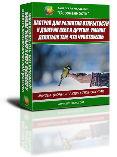 Аудио настрой для развития открытости и доверия себе и другим. Умение делиться тем, что чувствуешь