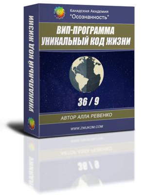 ВИП аудио настрой &quot;Уникальный Код Жизни 36/9&quot;