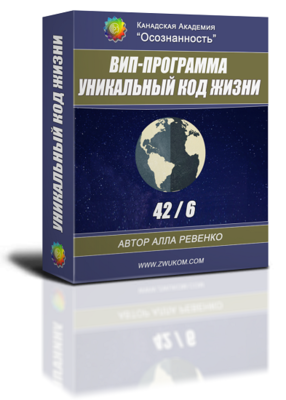 ВИП аудио настрой &quot;Уникальный Код Жизни 42/6&quot;