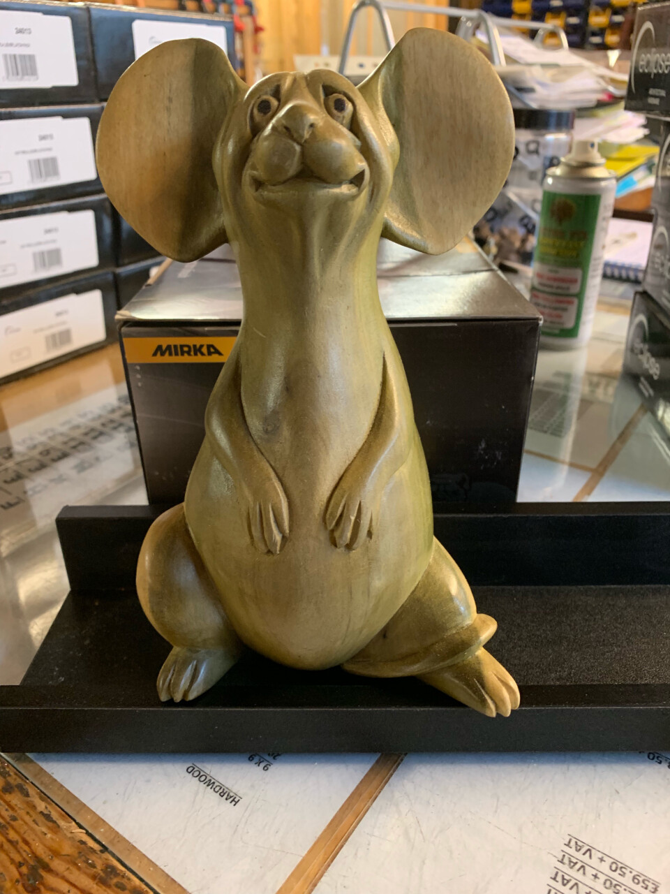 Large Mouse Carving