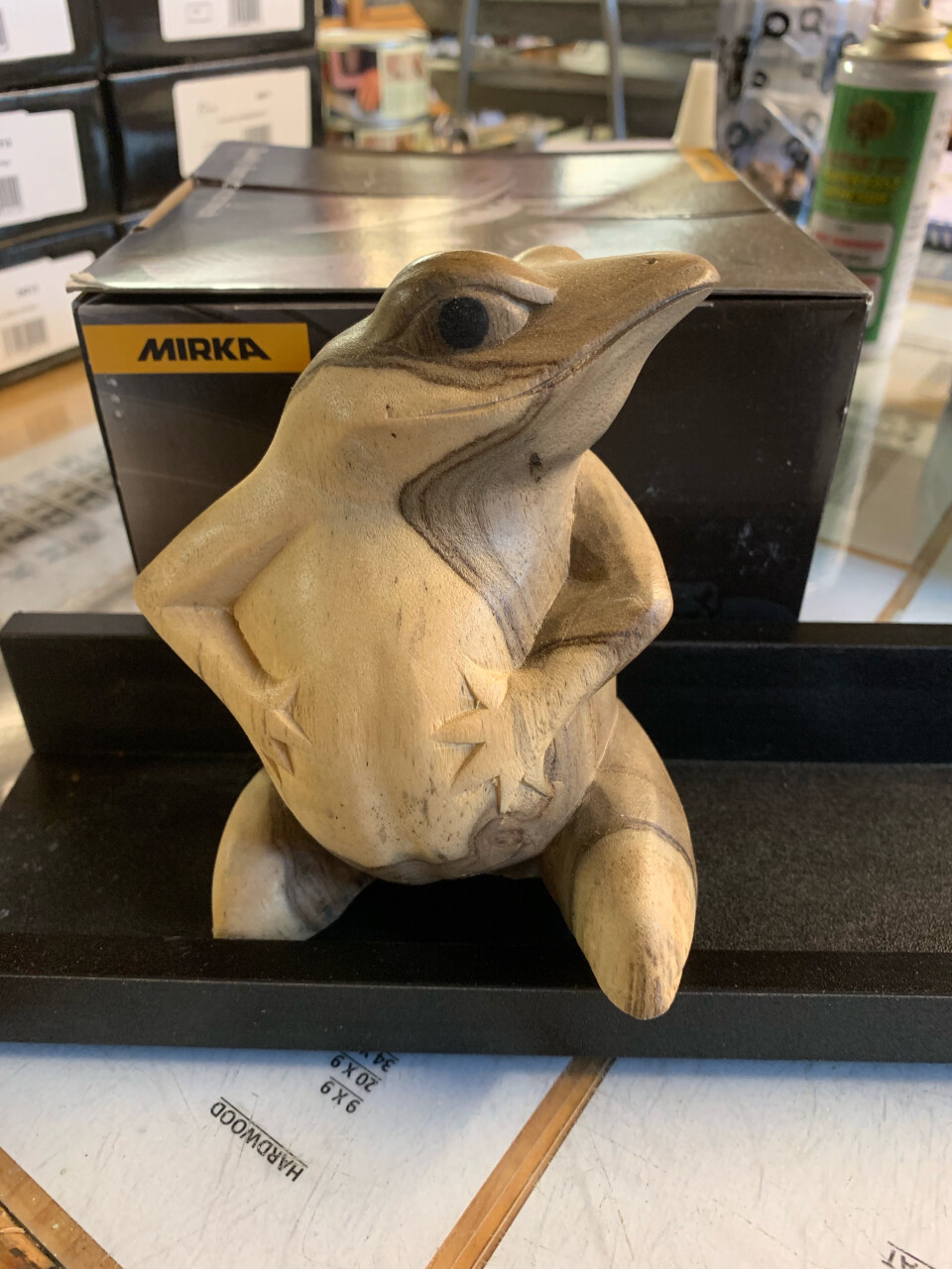 Frog Carving