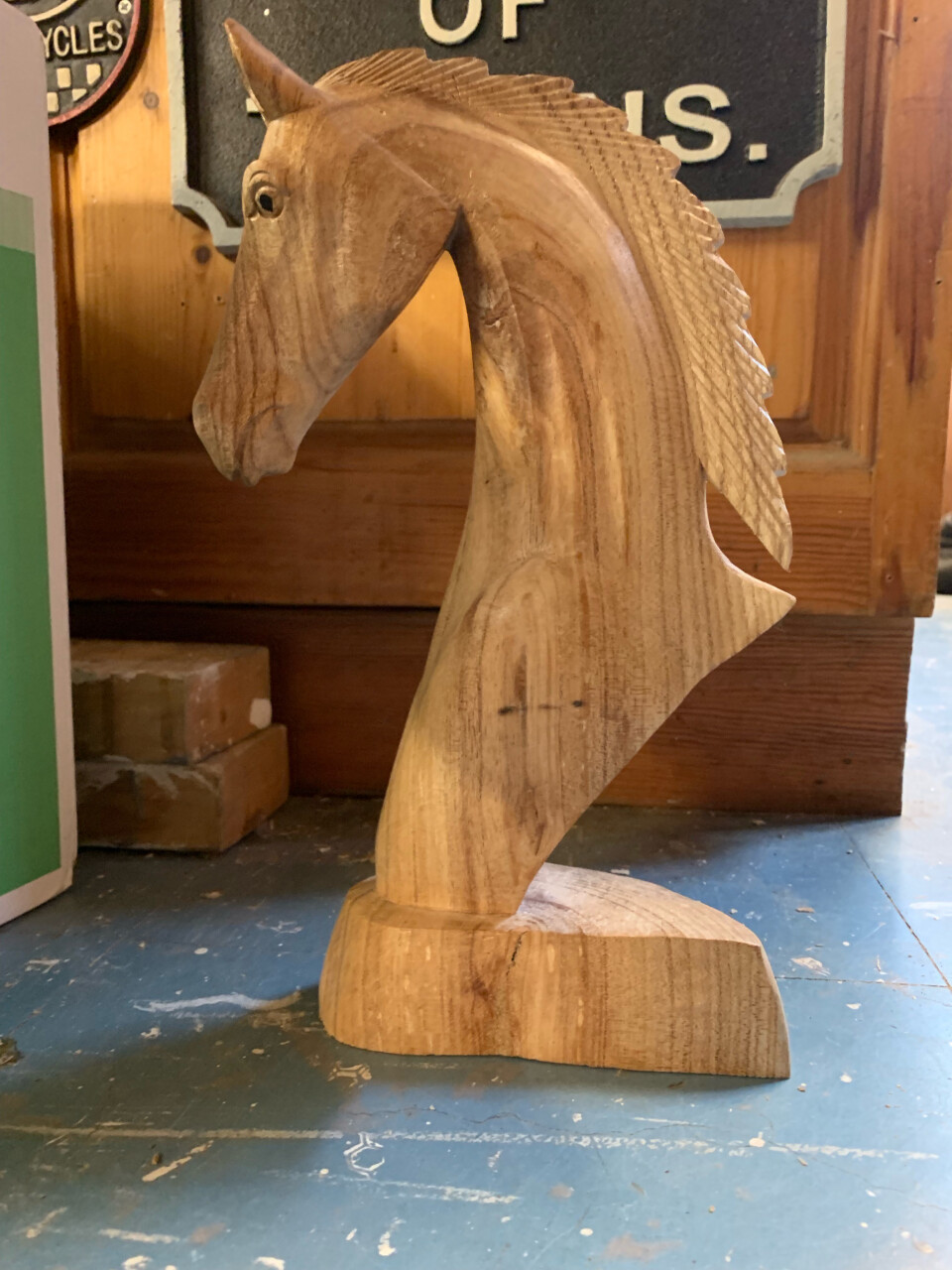 Horse Head Carving