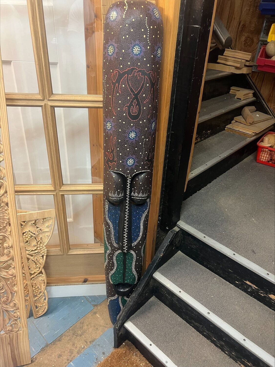 African Tribal Face