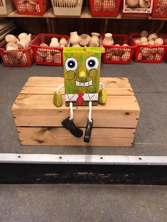 Fun Spongebob Finger Puppet Craft! – Craft Simple
