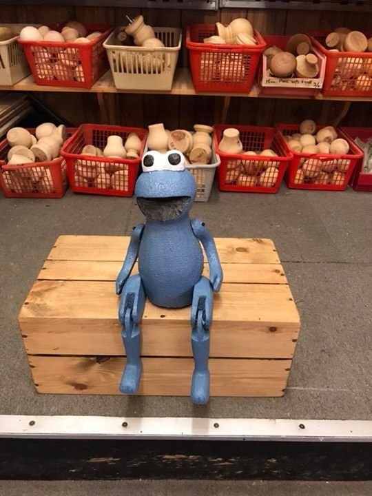 Cookie Monster Puppet