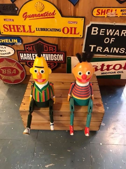 Bert & Ernie Puppets