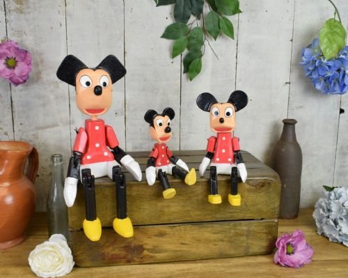 Mickey Wooden Puppet