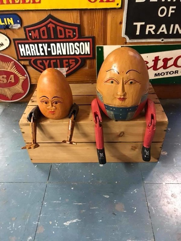 Wooden Humpty Dumbty