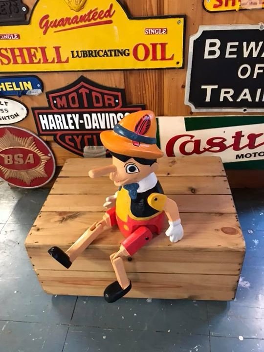 Wooden Pinocchio Puppet