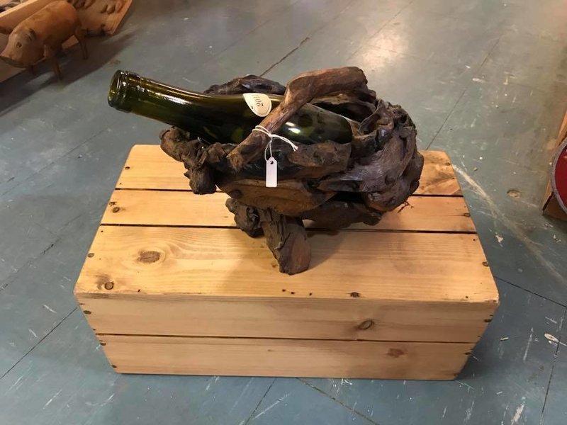 Wooden Wine Holder