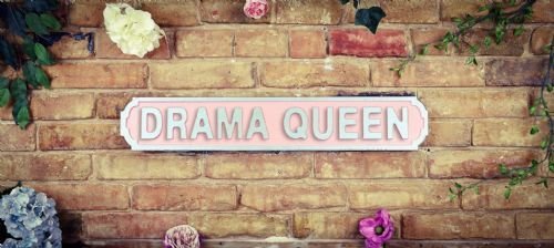 Drama Queen Wooden Sign