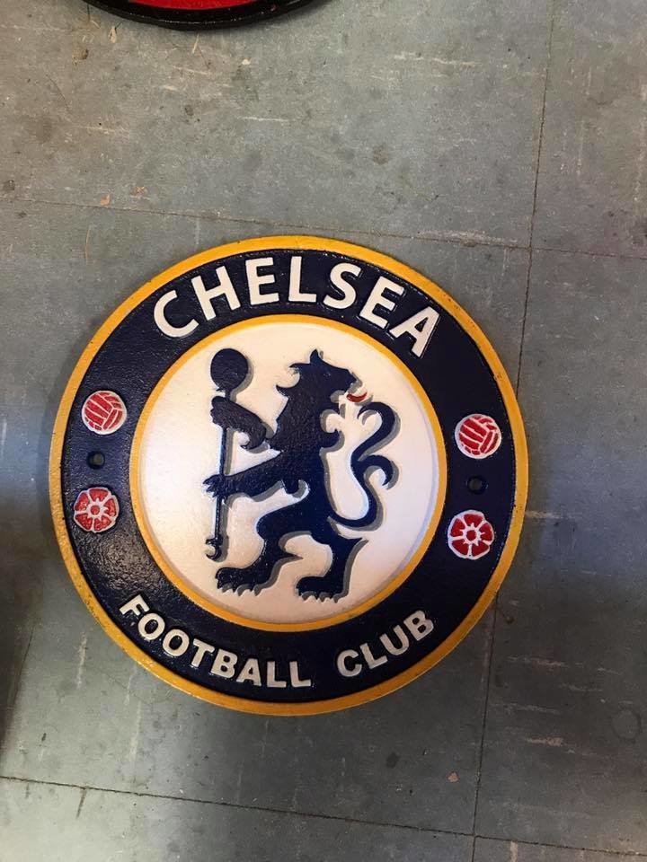 Chelsea Football Club Cast Plaque