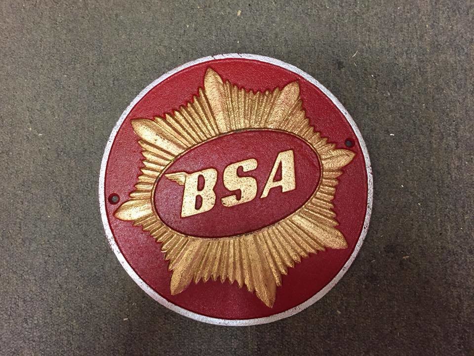 BSA Cast Plaque