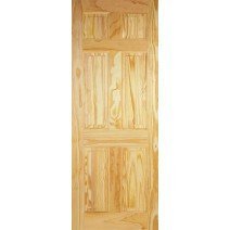 Six Panel Clear Pine Six Panel Clear Pine