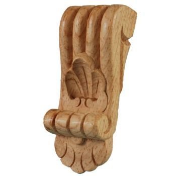 Small Applique Bracket with Shell Motif